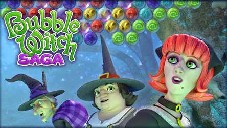 Bubble Witch Saga screenshot