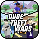 Dude Theft Wars logo