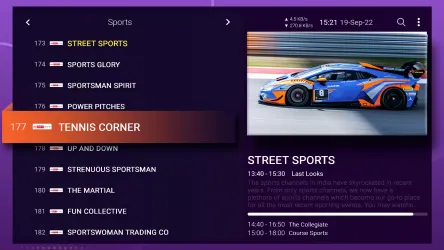 Purple TV screenshot