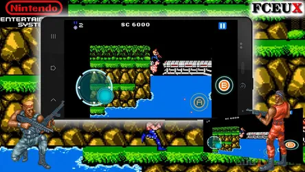 Classic Contra Game screenshot