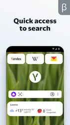 Yandex Browser (beta) screenshot