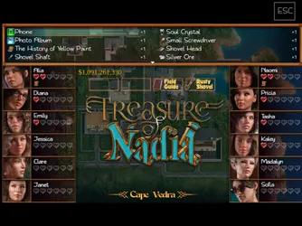 Treasure of Nadia screenshot