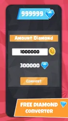 Diamonds For Free Fire Converter screenshot