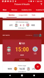 The Official Liverpool FC App screenshot