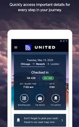 United Airlines screenshot