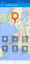 Live Location, GPS Coordinates screenshot