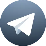 Telegram X logo