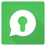 Lock for whatsapp logo