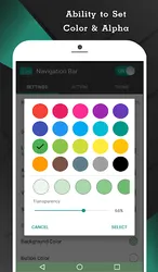 Navigation Bar for Android screenshot