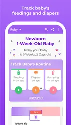 Pregnancy Tracker & Baby App screenshot