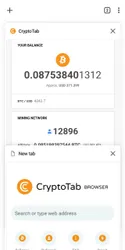 CryptoTab Browser Mobile screenshot
