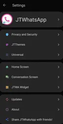 WhatsApp+ JiMODs (JTWhatsApp) screenshot