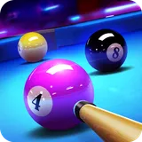 3D Pool Ball logo