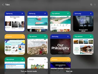 Samsung Internet Browser screenshot