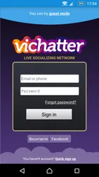 Vichatter Client screenshot